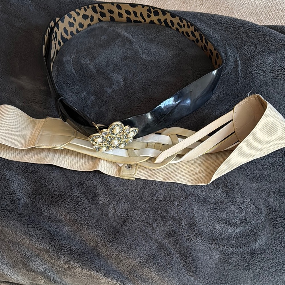 2 Belts sold as a set only